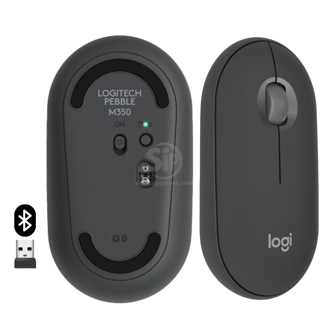 Souris Sans Fil Logitech Pebble M350 | Élégance, silence et mobilité